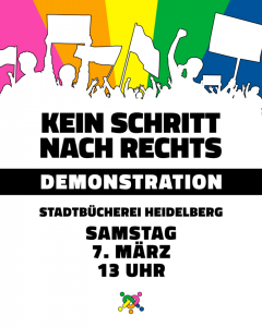Demo am Tag vor der Landtagswahl – Aufstand für Anstand